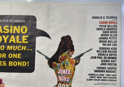 Lot 150 - JAMES BOND - CASINO ROYALE (1967) UK QUAD POSTER