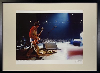 Lot 531 - OASIS - JILL FURMANOVSKY SIGNED MAINE ROAD PHOTOGRAPH.