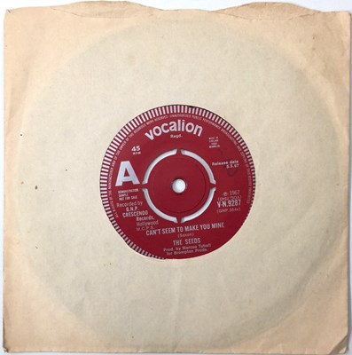 Lot 216 - THE SEEDS - CAN'T SEEM TO MAKE YOU MINE (VOCALION V-N.9287 - DEMO)