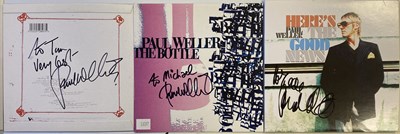 Lot 370 - 3 SIGNED PAUL WELLER 7" SINGLES