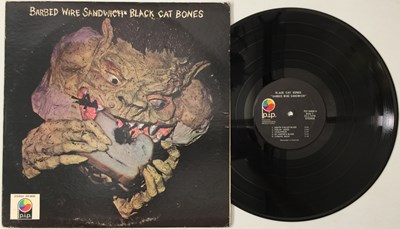 Lot 186 - BLACK CAT BONES - BARBED WIRE SANDWICH LP (BLUES/ PSYCH - PIP RECORDS - PIP 6809)