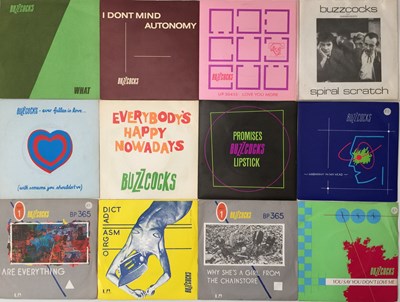 Lot 253 - BUZZCOCKS/ THE JAM - 7" COLLECTION