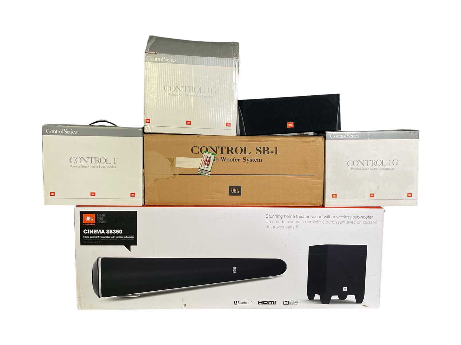 Lot 7 - JBL SPEAKER SYSTEM.