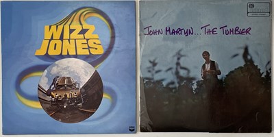 Lot 287 - JOHN MARTYN/WIZZ JONES - ORIGINAL UK (PRESSING) LP RARITIES