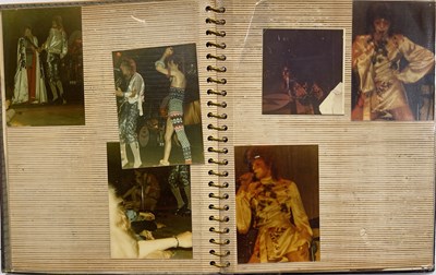 Lot 422 - DAVID BOWIE SCRAPBOOKS INC FAN TAKEN / UNSEEN PHOTOS.