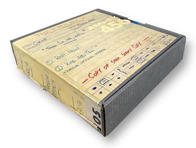 Lot 516 - MASSIVE ATTACK INTEREST - ORIGINAL UNFINISHED SYMPHONY MASTER TAPE.
