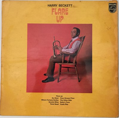 Lot 80 - HARRY BECKETT - FLARE UP LP (BOP JAZZ - UK PHILIPS 6308 026)