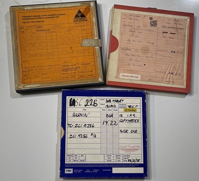Lot 517 - BOB MARLEY - TRIDENT / ISLAND MASTER TAPES.