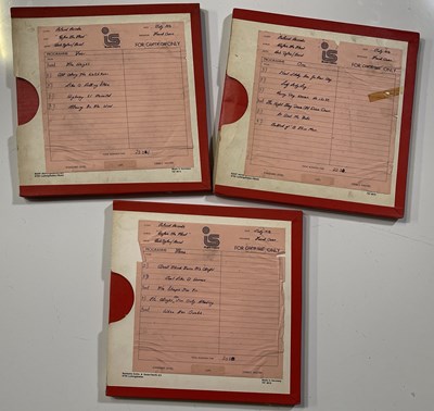 Lot 519 - BOB DYLAN - 1/4" STUDIO RECORDING TAPES.