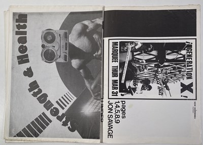 Lot 27 - PUNK INTEREST - BUZZCOCKS ETC - LINDER STERLING AND OTHERS -  SECRET PUBLIC ZINE.