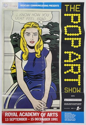 Lot 72 - POP CULTURE - ROY LICHTENSTEIN - 1991 RA POP ART POSTER.