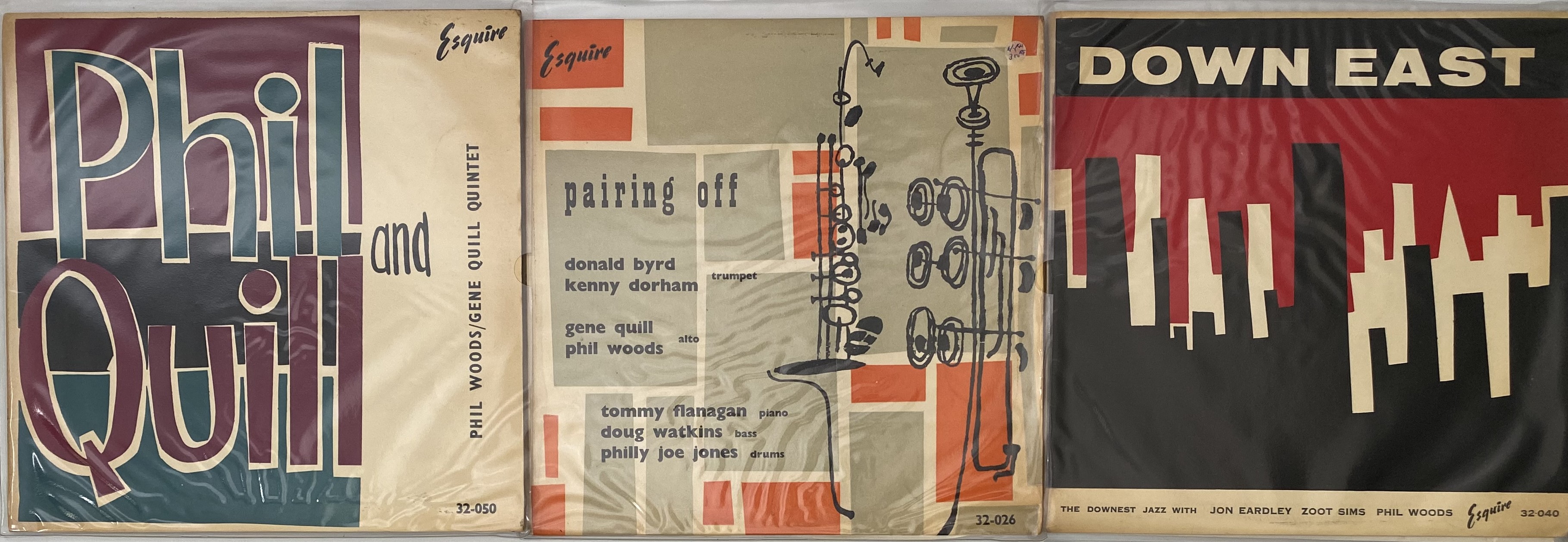 Lot 30 - PHIL WOODS - ESQUIRE - LP PACK
