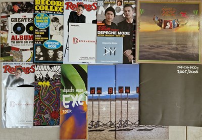 Lot 41 - DEPECHE MODE PROGRAMMES / BONG CONVENTION INVITES.