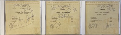 Lot 282 - ECHO AND THE BUNNYMEN SIGNED CDS