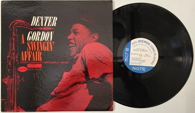 Lot 60 - DEXTER GORDON - A SWINGIN' AFFAIR LP (US STEREO OG - BLUE NOTE - BST 84133)