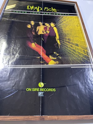 Lot 28 - OHIO PUNK - DEAD BOYS ORIGINAL SIRE PROMO POSTER.