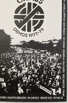 Lot 33 - CRASS - DEMOS 1977-79 POSTER.
