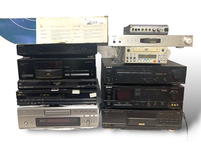 Lot 19 - HIFI EQUIPMENT (DENON, TECHNICS, SONY).