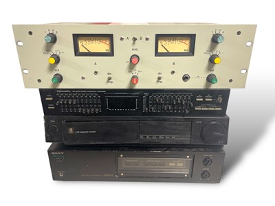 Lot 26 - HIFI EQUIPMENT (SONY, REALISTIC, AND ACOUSTIC RESEARCH).