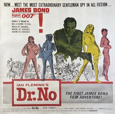 Lot 68 - JAMES BOND - DR NO (`1962) ORIGINAL US SIX SHEET POSTER. .