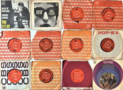 Lot 694 - Bob Dylan/ The Byrds - 7" Collection