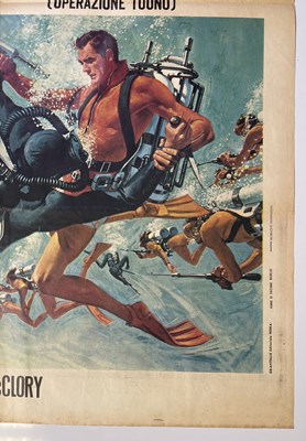 Lot 116 - JAMES BOND - THUNDERBALL (1965) - ORIGINAL ITALIAN FOUR SHEET POSTER.