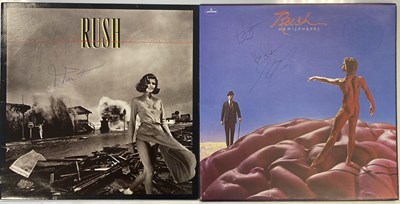 Lot 324 - TWO SIGNED RUSH ALBUMS