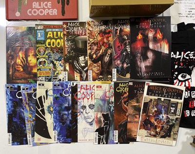 Lot 45 - ALICE COOPER COLLECTABLES.