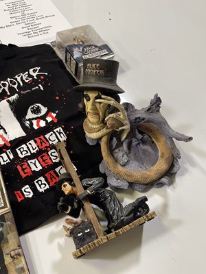 Lot 45 - ALICE COOPER COLLECTABLES.