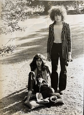 Lot 200 - TYRANNOSAURUS REX & MARC BOLAN LYRICS, PROGRAMME & ORIGINAL PHOTOGRAPHS