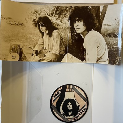Lot 200 - TYRANNOSAURUS REX & MARC BOLAN LYRICS, PROGRAMME & ORIGINAL PHOTOGRAPHS
