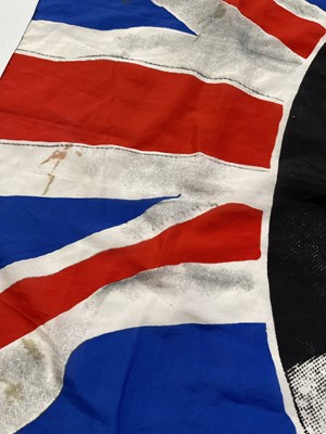 Lot 595 - THE SEX PISTOLS - ORIGINAL GOD SAVE THE QUEEN FLAG.