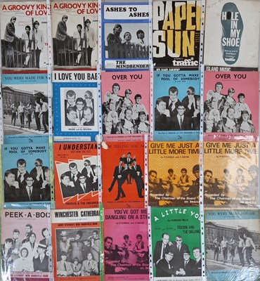Lot 47 - SHEET MUSIC ARCHIVE - ROCK N ROLL / POP.