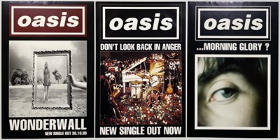 Lot 534 - OASIS - ORIGINAL C 1990S PROMOTIONAL POSTERS