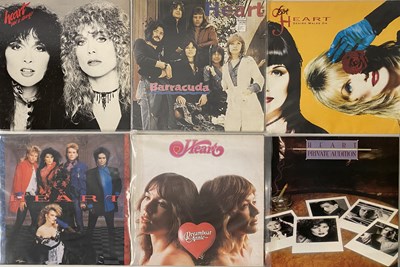 Lot 877 - HEART - LP / 12" COLLECTION