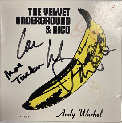 Lot 398 - THE VELVET UNDERGROUND FULLY SIGNED CD