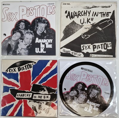 Lot 1030 - SEX PISTOLS - ANARCHY IN THE UK - 7" PACK