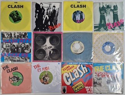Lot 1040 - THE CLASH - 7" COLLECTION