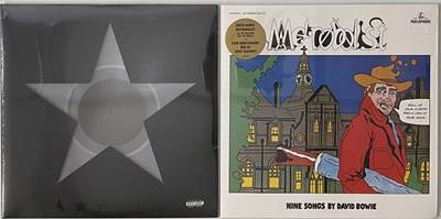 Lot 1126 - DAVID BOWIE - METROBOLIST/ BLACK STAR (COLOURED VINYL LP PACK)