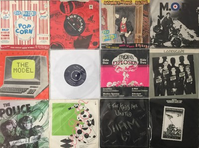 Lot 705 - NEW WAVE/PUNK/MOD/NEW ROMANTIC/REGGAE LP/12"/7" COLLECTION