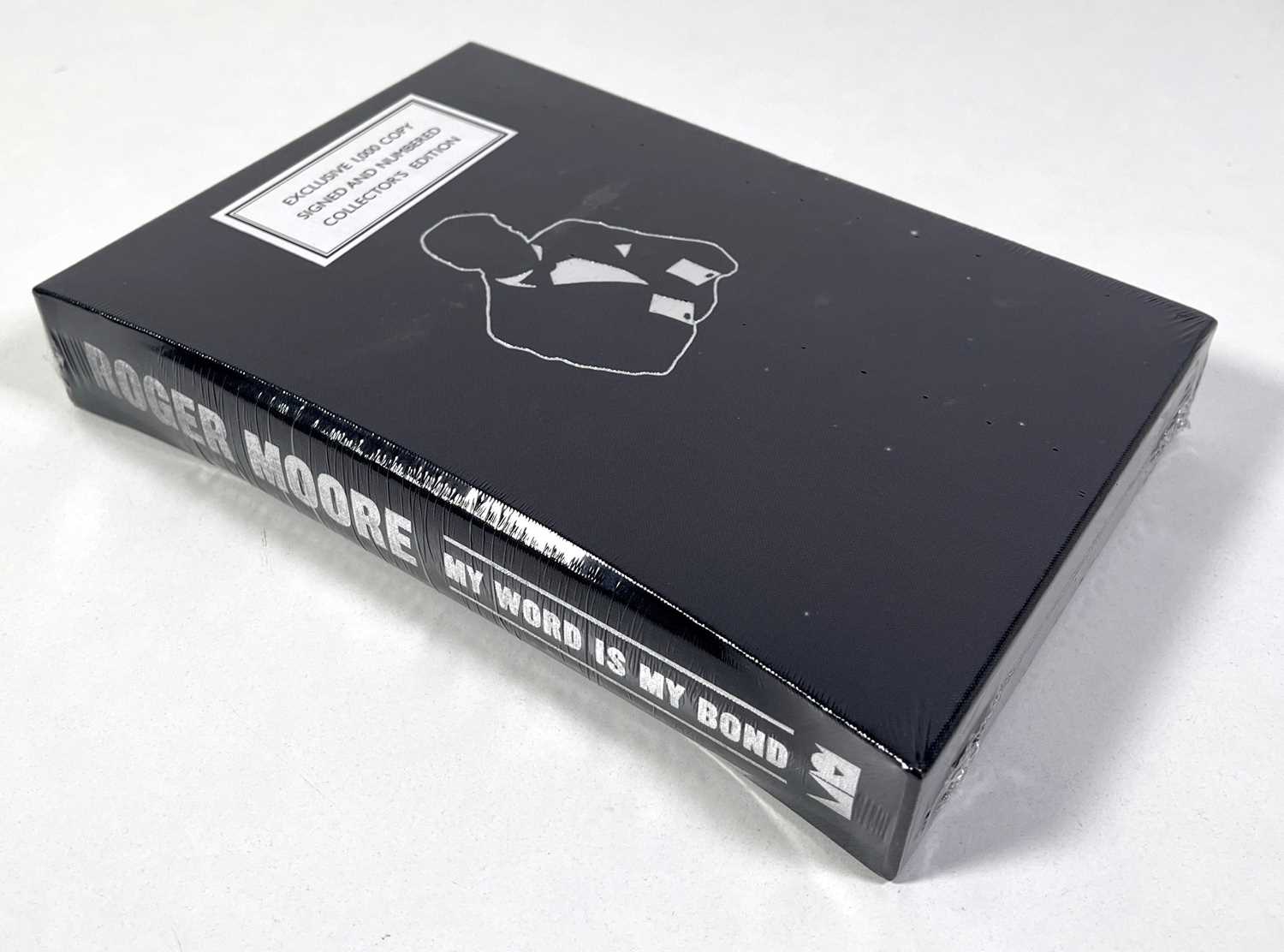 Lot 3 - JAMES BOND - ROGER MOORE - UNOPENED SIGNED AUTOBIOGRAPHY.