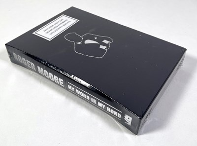 Lot 3 - JAMES BOND - ROGER MOORE - UNOPENED SIGNED AUTOBIOGRAPHY.