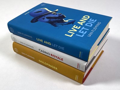 Lot 43 - IAN FLEMING - JAMES BOND - THREE VINTAGE CLASSICS HARDCOVER EDITIONS.