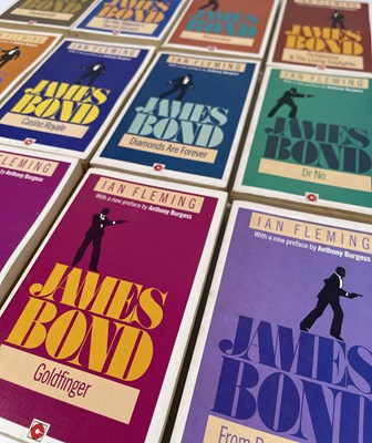 Lot 45 - IAN FLEMING - JAMES BOND - 1988 CORONET BOOKS SET.