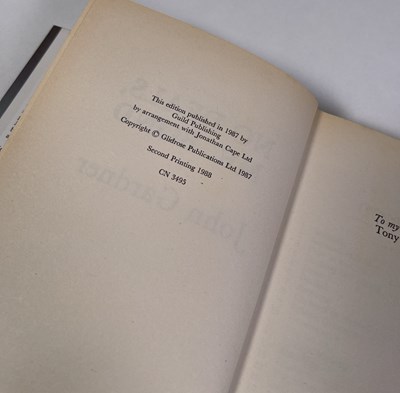 Lot 25 - JOHN GARDNER - JAMES BOND - NO DEALS MR. BOND - 1988 - UK FIRST EDITION.