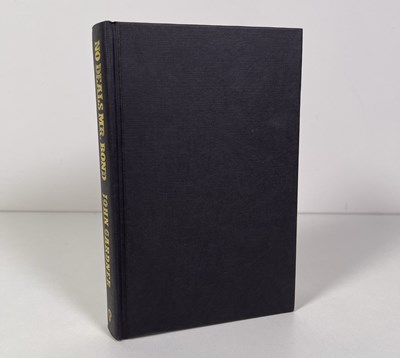 Lot 25 - JOHN GARDNER - JAMES BOND - NO DEALS MR. BOND - 1988 - UK FIRST EDITION.
