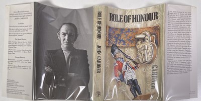 Lot 27 - JOHN GARDNER - JAMES BOND - ROLE OF HONOUR - 1984- UK SIGNED FIRST EDITION.