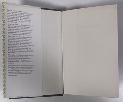 Lot 30 - JOHN GARDNER - JAMES BOND - SCORPIUS - UK FIRST EDITION.