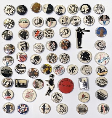 Lot 2 - TWO TONE / SKA / PUNK - ORIGINAL BADGE COLLECTION.