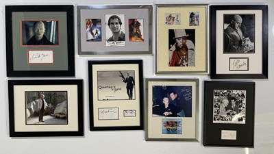 Lot 1 - JAMES BOND - AUTOGRAPHS INC DESMOND LLEWELYN.